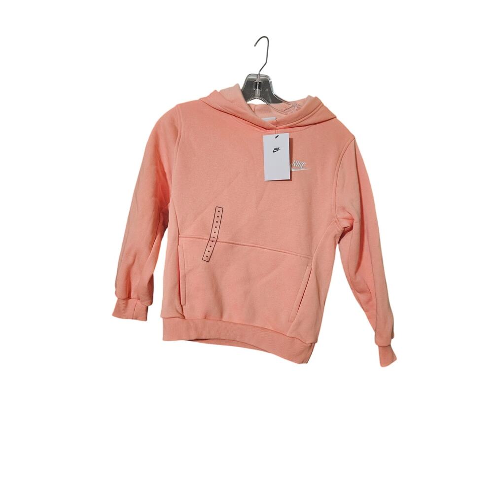 Nike Kids Training Hoodie Peach Size Medium